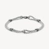 Bracciale Uomo Brosway Poseidon BPN13 in Acciaio Silver Infinito