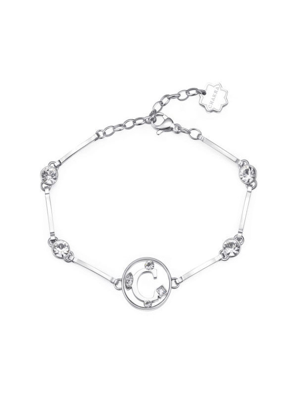 WOMEN'S INITIAL STEEL BRACELET C BHkb051
