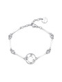 BRACCIALE DONNA IN ACCIAIO INIZIALE C BHkb051