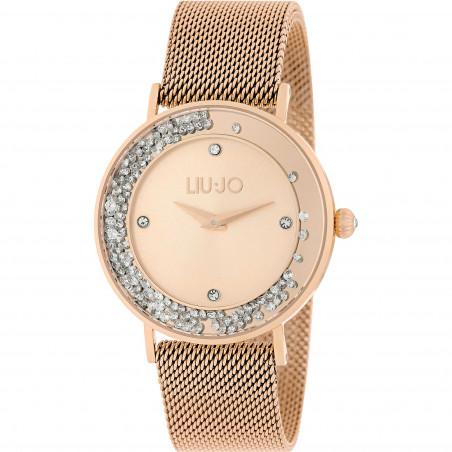 Orologio Solo Tempo Donna LiuJo Dancing Slim TLJ1348 in Acciaio Oro Rosa