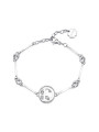 INITIAL WOMAN BRACELET LETTER D BHKb052 IN STEEL