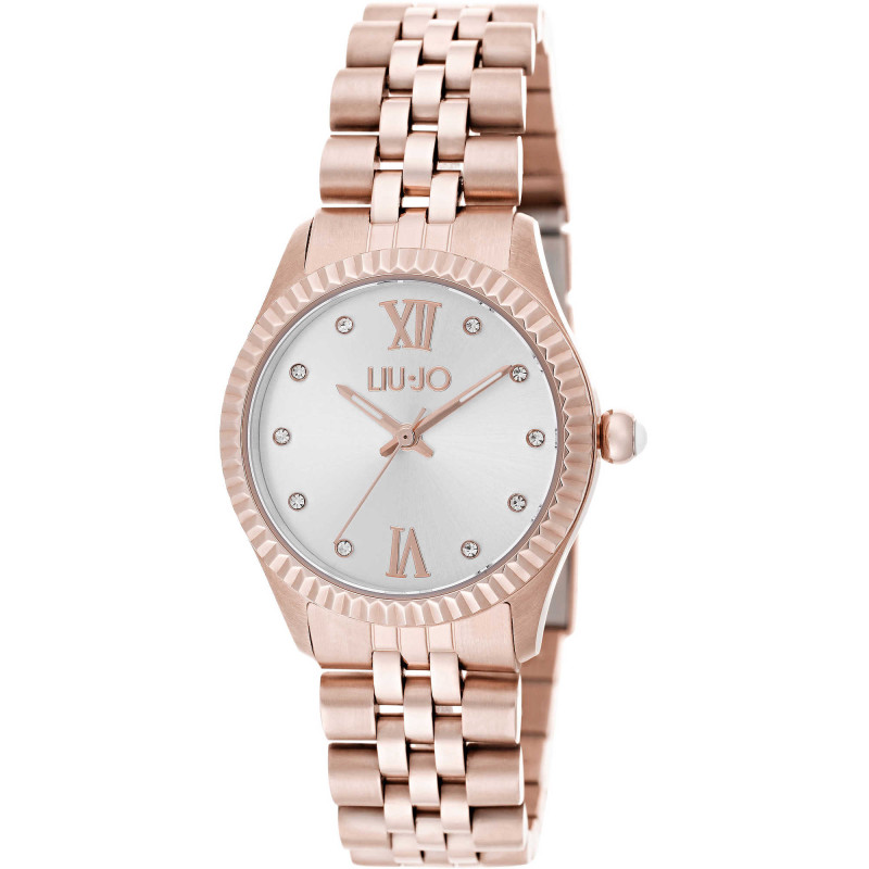 Orologio Solo Tempo Donna Liujo Tiny TLJ1139 in Acciaio Oro Rosa