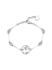 Women's initial bracelet letter or Brosway BHKb063 CHAKRA, made of 316L steel