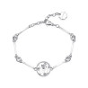 Women's initial bracelet letter or Brosway BHKb063 CHAKRA, made of 316L steel