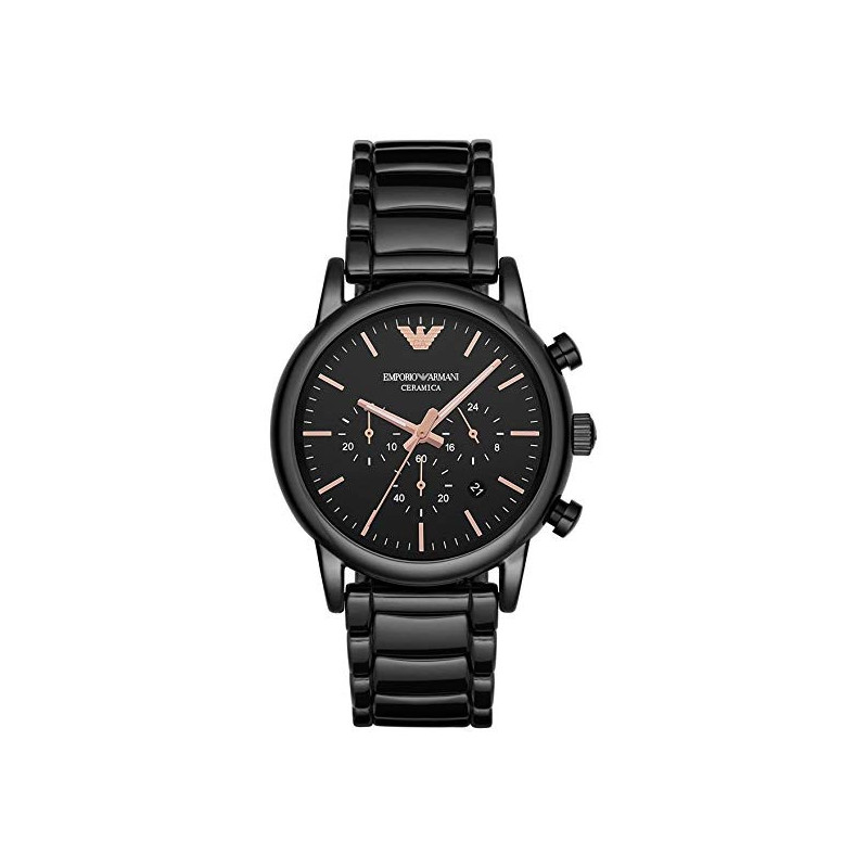 Orologio Uomo Cronografo Ceramica Emporio Armani 43mm AR1509