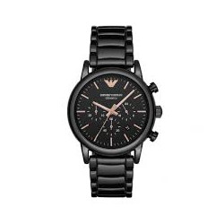 Orologio Uomo Cronografo Ceramica Emporio Armani 43mm AR1509