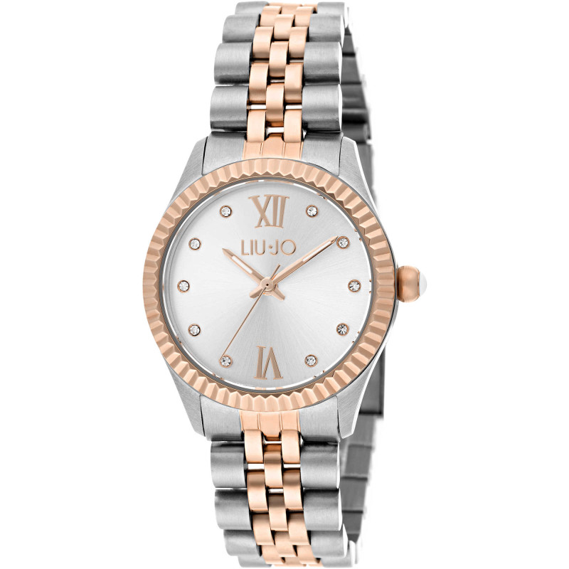 Orologio Solo Tempo Donna LiuJo Tiny TLJ1223 in Acciaio Oro Rosa
