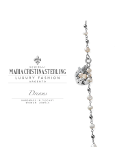 Collana Donna Maria Cristina Sterling G4272C Perle Bianche e Argento 925%ne Cuore