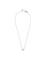 Collana Donna Marlù Nel Mio Cuore 15CN031-W in Acciaio Silver Cuore con Cristalli