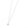 Collana Donna Marlù Time To 18CN040 in Acciaio Silver Con Farfalla e Cristalli