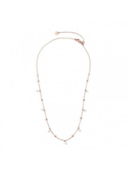 Collana Donna Marlù Be Woman 2CO0069R-W in Acciaio Colore Oro Rosa