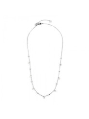 Collana Donna Marlù Be Woman 2CO0064-W in Acciaio Argento con Sfere Bianche