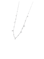 Collana Donna Marlù Be Woman 2CO0064-W in Acciaio Argento con Sfere Bianche