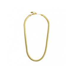 Collana Donna Marlù Be Woman 2CA0028G Catena Snake in Acciaio Colore Oro