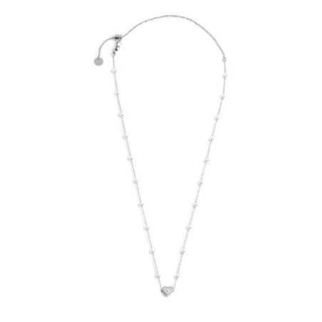 Collana Donna Marlù Nel Mio Cuore 15CN032-W in Acciaio Silver Cuore con Cristall