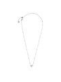 Collana Donna Marlù Nel Mio Cuore 15CN032-W in Acciaio Silver Cuore con Cristall