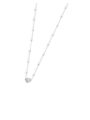 Collana Donna Marlù Nel Mio Cuore 15CN032-W in Acciaio Silver Cuore con Cristall