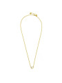 Collana Donna Marlù Nel Mio Cuore 15CN034G-W in Acciaio Pvd Oro con Cuore