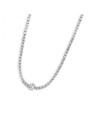 Collana Donna Tennis Marlù 2CO0076-W in Acciaio Colore Silver Con Zircone Bianco