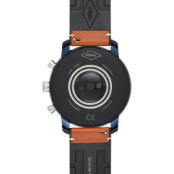 orologio smartwatch uomo fossil q explorist hr 44mm ftw4016