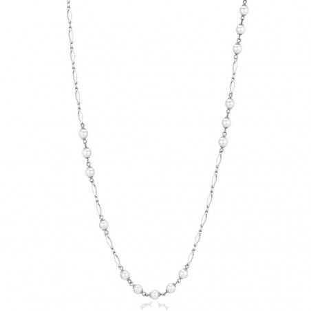 Collana Donna Brosway Affinity BFF156 in Acciaio Colore Argento con Zirconi