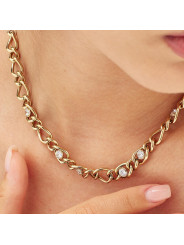 Collana Donna Brosway Ribbon BBN34 Catena in Acciaio Pvd Oro Giallo