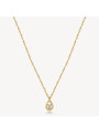 Collana Donna Brosway Ribbon BBN30 in Acciaio Pvd Oro Giallo