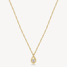Collana Donna Brosway Ribbon BBN30 in Acciaio Pvd Oro Giallo
