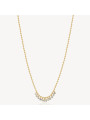 Collana Donna Brosway Symphonia BYM150 in Acciaio Pvd Oro con Cristalli