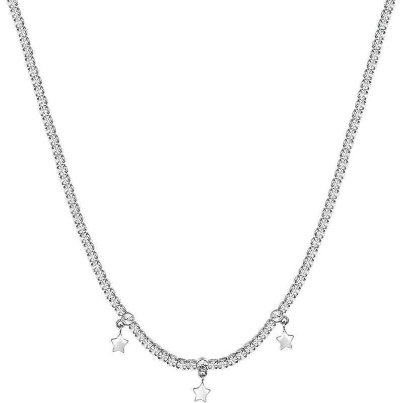 Collana Donna Tennis Brosway Desideri BEIN004 in Acciaio Silver con Stelle Collana Donna Tennis Brosway Desideri BEIN004 in Acciaio Silver con Stelle