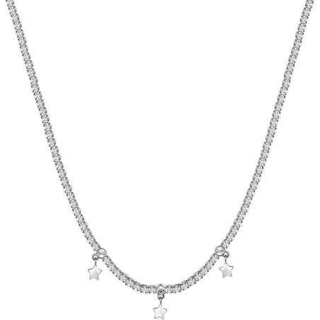Collana Donna Tennis Brosway Desideri BEIN004 in Acciaio Silver con Stelle