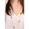 Collana Donna Brosway Tailor BIL04 in Acciaio Pvd Oro Rosa con Perle