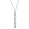 Collana Donna Brosway Symphonia BYM63 in Acciaio Silver con Cristalli Bianchi