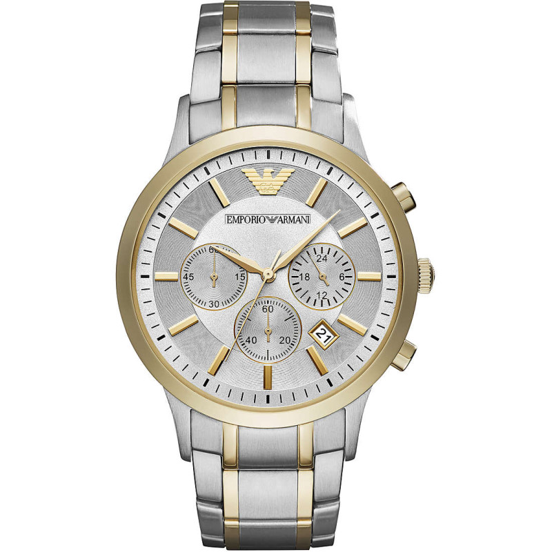Orologio Cronografo Uomo Emporio Armani 43mm AR11076 Orologio Cronografo Uomo Emporio Armani 43mm AR11076