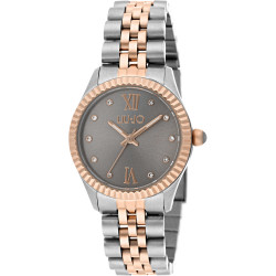 Solo Tempo Woman LiuJo Tiny TLJ1224 Rose Gold Steel Watch