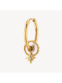 Mono Orecchino Donna Brosway BHKE124 in Acciaio Pvd Oro con Stella