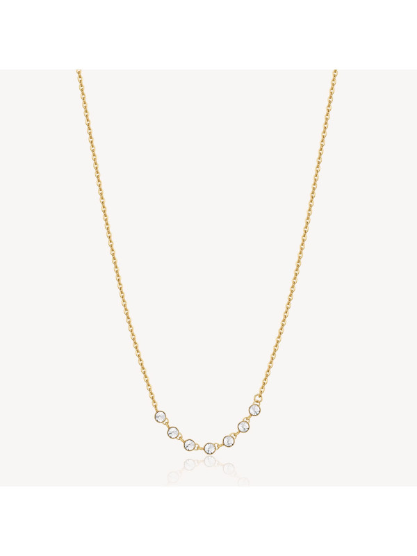 Collana Donna Brosway Symphonia BYM132 in Acciaio Pvd Oro con Cristalli