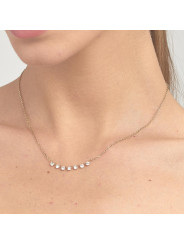 Collana Donna Brosway Symphonia BYM132 in Acciaio Pvd Oro con Cristalli