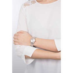 Solo Tempo Woman LiuJo Tiny TLJ1224 Rose Gold Steel Watch