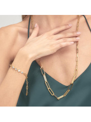 Collana Donna Brosway Emphasis BEH02 Catena in Acciaio Pvd Oro