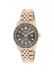LiuJo Company TLJ1751 Men's Only Time Watch in Rose Gold Steel