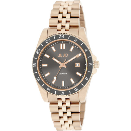 Orologio Solo Tempo Uomo LiuJo Company TLJ1751 in Acciaio Oro Rosa