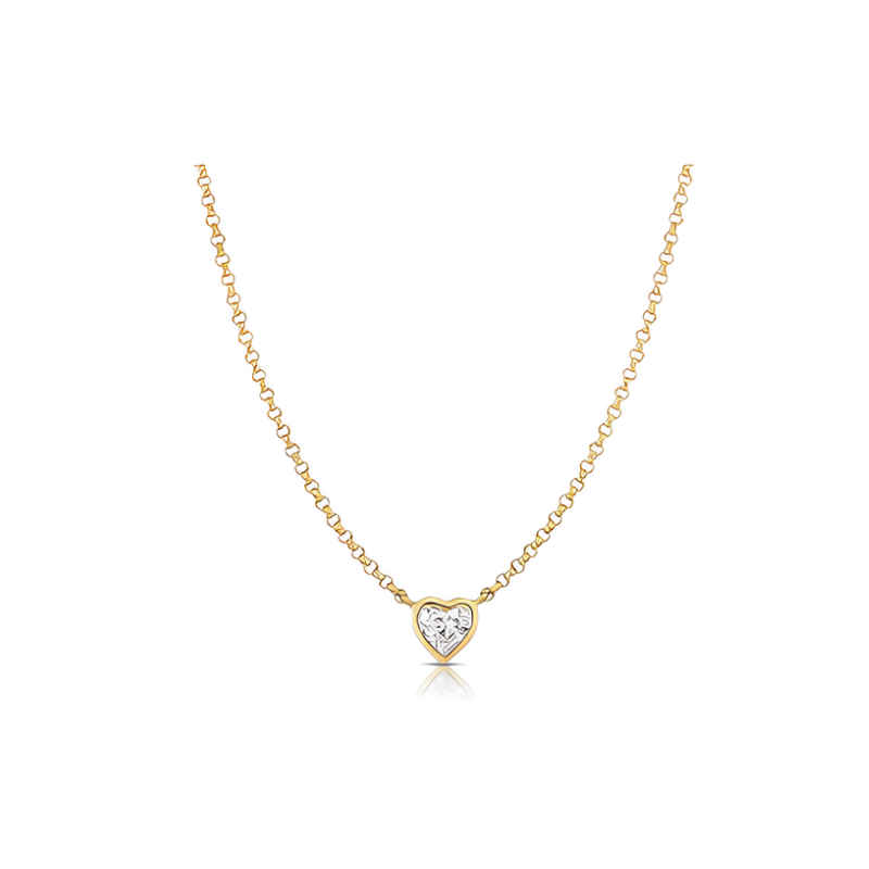 Collana Donna Liujo LJ2531 in Acciaio 3161l Pvd Oro Giallo con Ciondolo Cuore e Zirconi Collana Donna Liujo LJ2531 in Acciaio 3161l Pvd Oro Giallo con Ciondolo Cuore e Zirconi