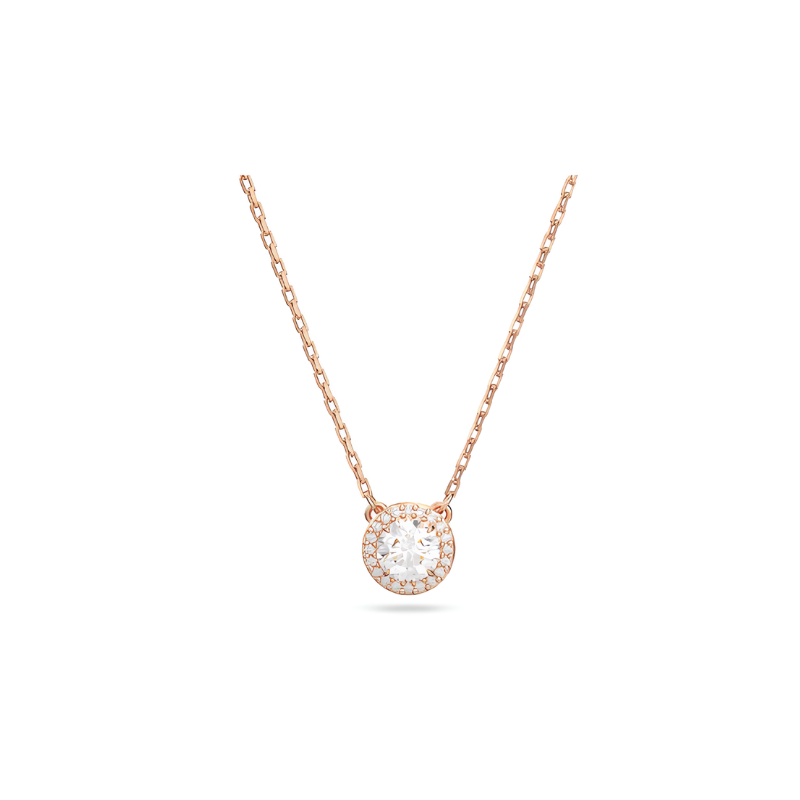 Collana Donna Liujo LJ2506 in Acciaio 3161l Pvd Oro Rosa con Ciondolo centrale e Zirconi Collana Donna Liujo LJ2506 in Acciaio 3161l Pvd Oro Rosa con Ciondolo centrale e Zirconi