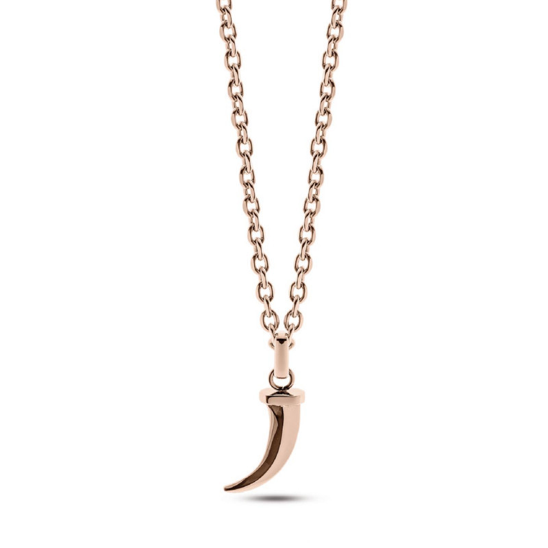 Collana Uomo Liu Jo Acciaio Rosè Lucido Artiglio Liscio MLJ465 Collana Uomo Liu Jo Acciaio Rosè Lucido Artiglio Liscio MLJ465