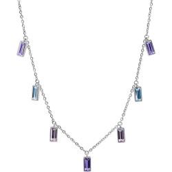 Collana da Donna in acciaio 316L BYM02 Brosway con Pendenti Viola