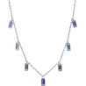 Collana da Donna in acciaio 316L BYM02 Brosway con Pendenti Viola