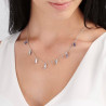 Collana da Donna in acciaio 316L BYM02 Brosway con Pendenti Viola