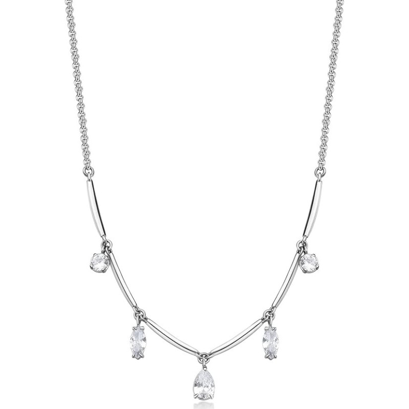 Collana Donna Brosway Affinity BFF180 in Acciaio Silver con Pendenti Collana Donna Brosway Affinity BFF180 in Acciaio Silver con Pendenti