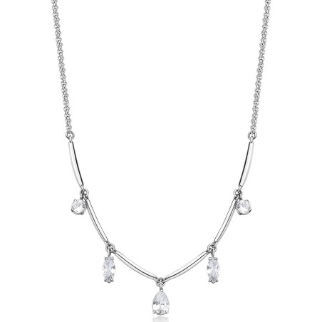 Collana Donna Brosway Affinity BFF180 in Acciaio Silver con Pendenti